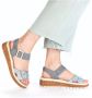Rieker Plateausandalen Sandalette zomerschoen sleehaksandaal met praktische klittenbandsluitingen - Thumbnail 10