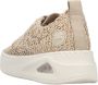 Rieker Plateausneakers veterschoen lage schoen in zomerse macramé-look - Thumbnail 12
