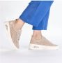 Rieker Plateausneakers veterschoen lage schoen in zomerse macramé-look - Thumbnail 9