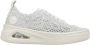 Rieker Plateausneakers veterschoen lage schoen in zomerse macramé-look - Thumbnail 6
