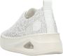Rieker Plateausneakers veterschoen lage schoen in zomerse macramé-look - Thumbnail 8