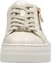 Rieker Plateausneakers met gouden rits vrijetijdsschoen lage schoen veterschoen - Thumbnail 7