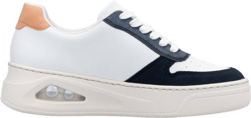Rieker Plateausneakers basket-sneaker veterschoen lage schoen met air uitrusting