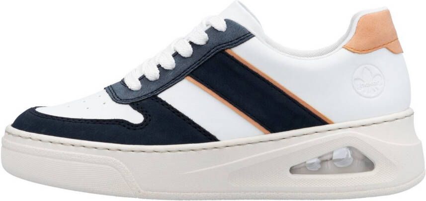 Rieker Plateausneakers basket-sneaker veterschoen lage schoen met air uitrusting