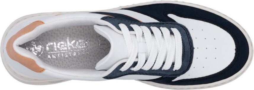 Rieker Plateausneakers basket-sneaker veterschoen lage schoen met air uitrusting