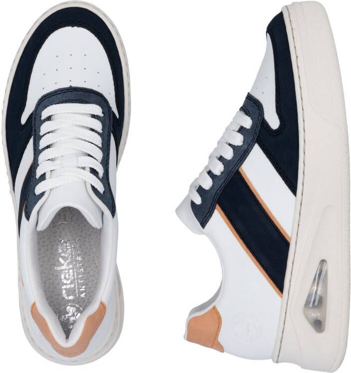 Rieker Plateausneakers basket-sneaker veterschoen lage schoen met air uitrusting