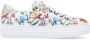 Rieker Plateausneakers met lentebloemenprint vrijetijdsschoen halfhoge schoen veterschoen - Thumbnail 6