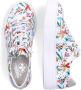 Rieker Plateausneakers met lentebloemenprint vrijetijdsschoen halfhoge schoen veterschoen - Thumbnail 9