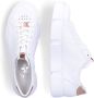 Rieker Plateausneakers met metallic-kleuraccenten vrijetijdsschoen lage schoen veterschoen - Thumbnail 7
