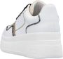 Rieker Plateausneakers sleehak sneaker veterschoen lage schoen met modieuze contrastdetails - Thumbnail 10