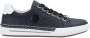 Rieker Plateausneakers veterschoenen lage schoen vrijetijdsschoen met witte randnaad - Thumbnail 4