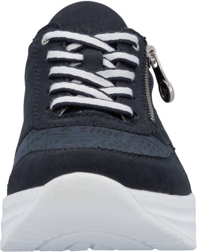 Rieker Plateausneakers veterschoenen lage schoen vrijetijdsschoen met zachte inlegzool