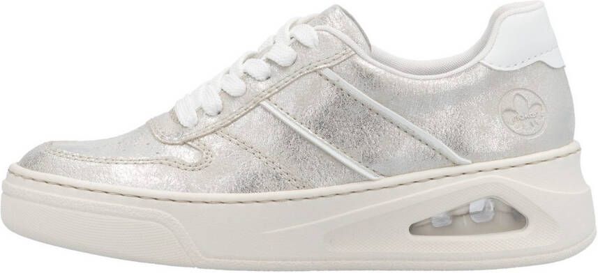Rieker Plateausneakers veterschoenen lage schoen vrijetijdssneaker met air uitrusting