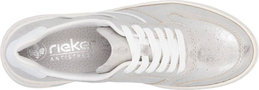 Rieker Plateausneakers veterschoenen lage schoen vrijetijdssneaker met air uitrusting