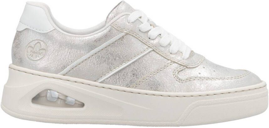 Rieker Plateausneakers veterschoenen lage schoen vrijetijdssneaker met air uitrusting