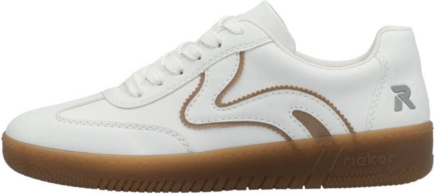 OTTO RIEKER Sport Plateausneakers vrijetijdsschoen lage schoen veterschoen in vegan uitvoering