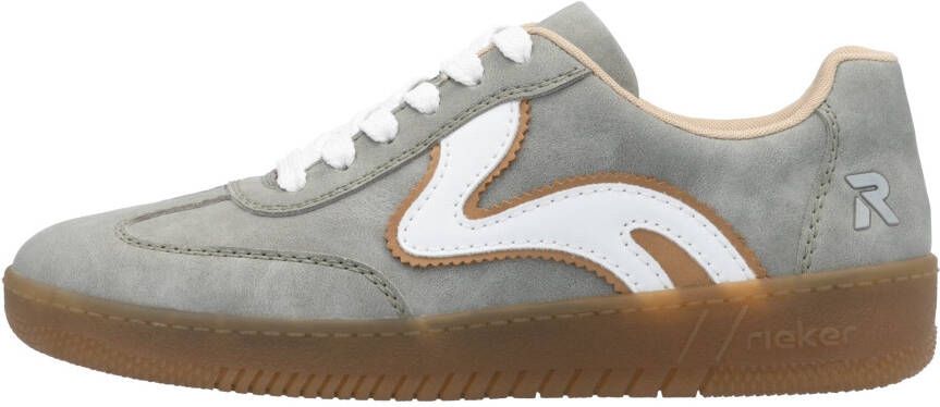 OTTO RIEKER Sport Plateausneakers vrijetijdsschoen lage schoen veterschoen in vegan uitvoering