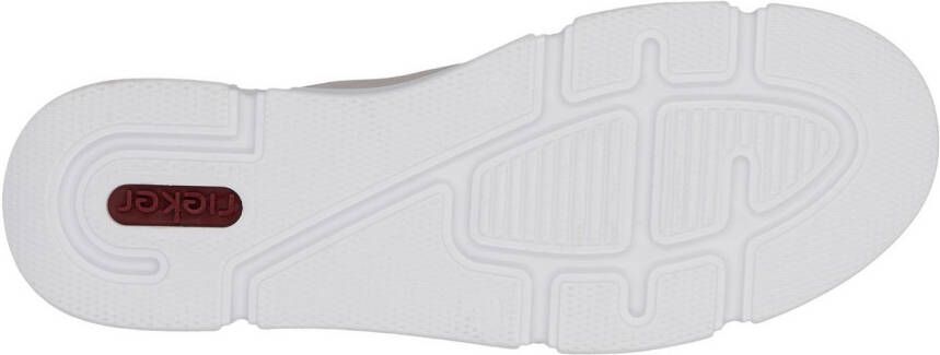 Rieker Plateausneakers vrijetijdsschoen lage schoen veterschoen met rits