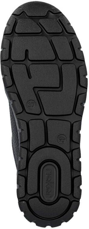 Rieker Plateausneakers Vrijetijdsschoen veterschoen lage schoen in comfortwijdte G (= wijd)