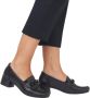 Rieker Pumps avendschoen feestelijke schoen blokhak met modieuze decoratieve gesp - Thumbnail 12