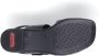 Rieker Zwarte leren platte sandalen Zwart Dames - Thumbnail 10