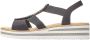 Rieker V02C1-00 sandalen zwart - Thumbnail 7