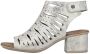 Rieker Sandaaltjes zomerschoen sandaal blokhak in metallic-look - Thumbnail 12