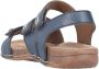 Rieker Sandalen Dames Blauw - Thumbnail 11