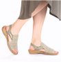 Rieker Sandalen Zomerschoen sandaaltje instapper met elastiek aan de zijkant - Thumbnail 2
