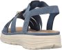 Rieker -Dames blauw sandalen - Thumbnail 15