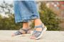 Rieker -Dames blauw sandalen - Thumbnail 9