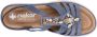 Rieker -Dames blauw sandalen - Thumbnail 14