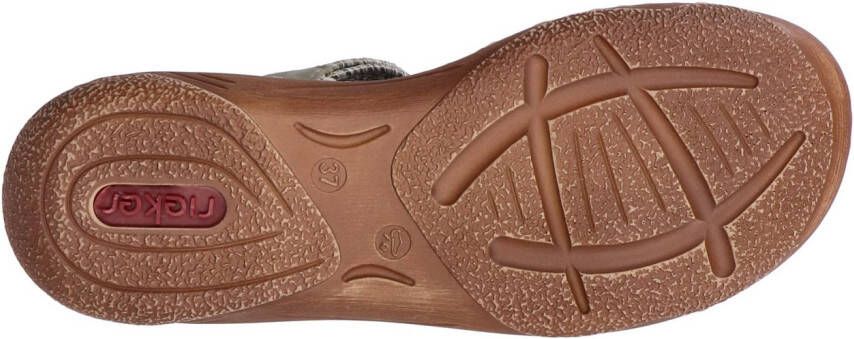 Rieker Sandalen Zomerschoen bandjessandaal sandaal met klittenbandsluitingen