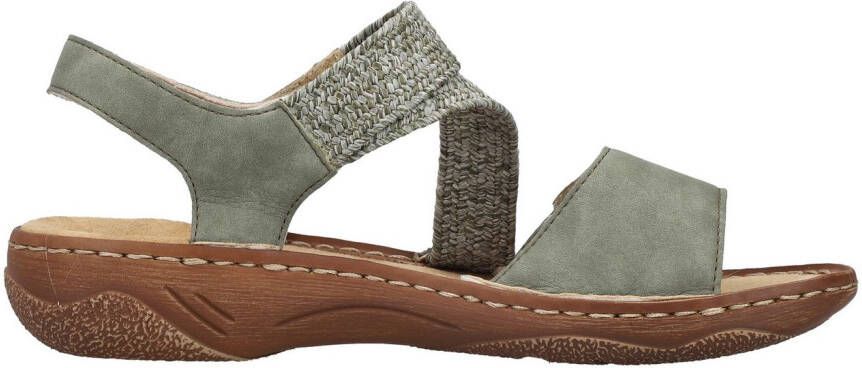 Rieker Sandalen Zomerschoen bandjessandaal sandaal met klittenbandsluitingen