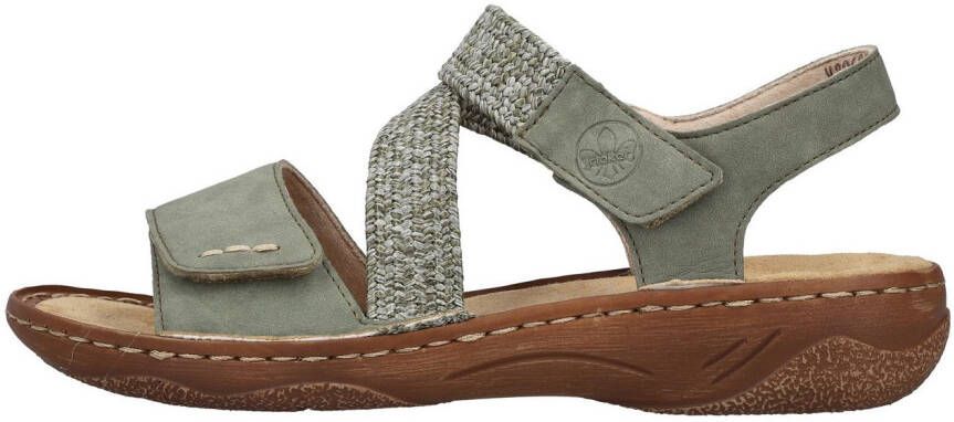 Rieker Sandalen Zomerschoen bandjessandaal sandaal met klittenbandsluitingen