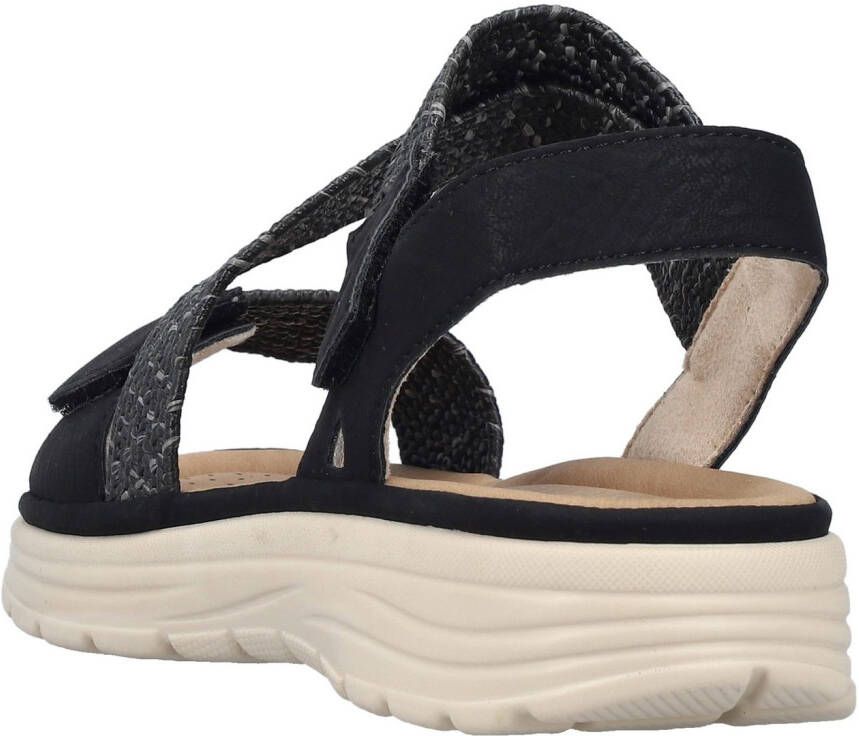 Rieker Sandalen zomer schoen outdoorsandaal met verstelbare klittenbanden