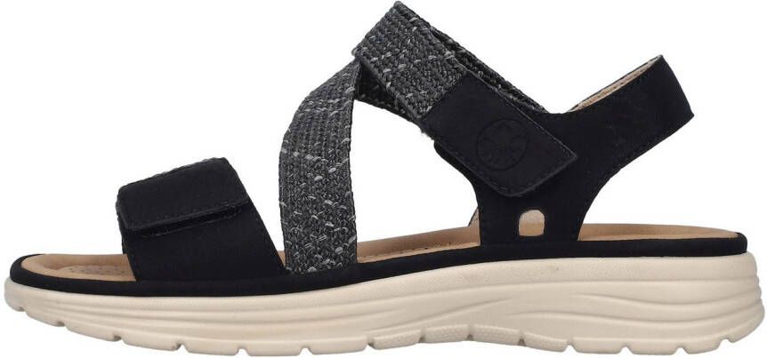 Rieker Sandalen zomer schoen outdoorsandaal met verstelbare klittenbanden