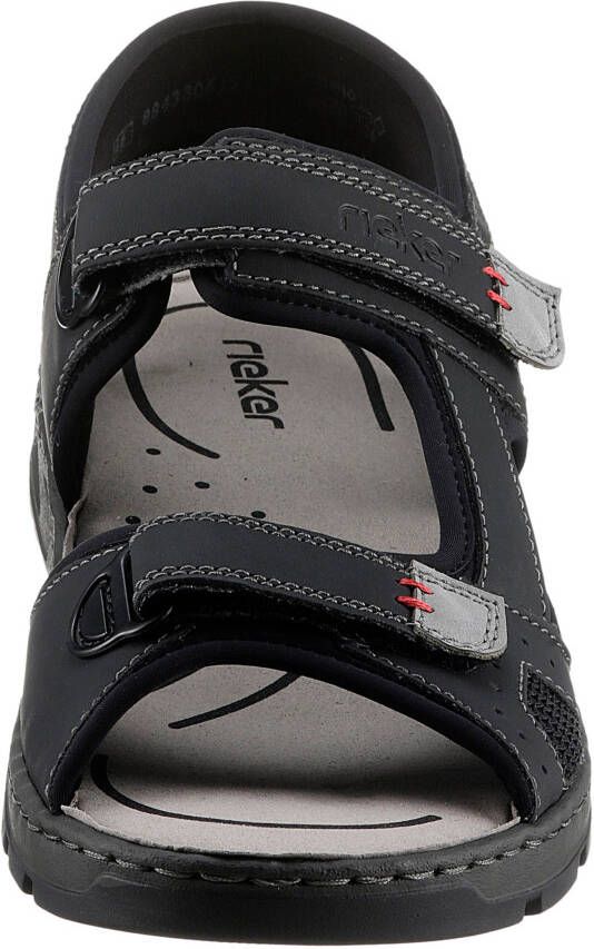 Rieker Sandalen summer shoe velcro shoe outdoor shoe in trekking look
