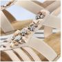 Rieker Sandalen zomerschoen sandaal sleehak met zomerse versiering - Thumbnail 17