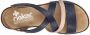 Rieker Sandalen zomerschoen sandaal sleehak met klittenbandjes - Thumbnail 10