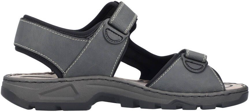 Rieker Sandalen zomerschoen klittenbandschoen outdoorschoen in trekkinglook