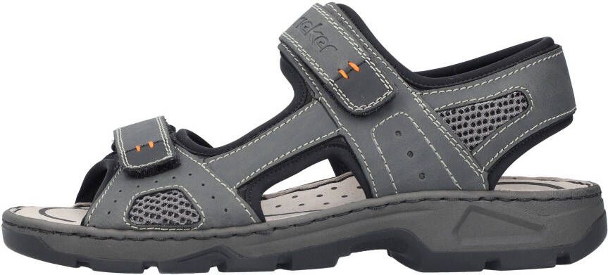 Rieker Sandalen zomerschoen klittenbandschoen outdoorschoen in trekkinglook