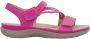Rieker Sandalen zomerschoen sandaal sleehak met elastieken - Thumbnail 18
