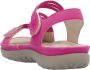 Rieker Sandalen zomerschoen sandaal sleehak met elastieken - Thumbnail 13
