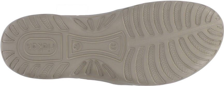 Rieker Sandalen zomerschoen sandaal sleehak met elastieken