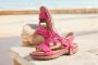 Rieker Sandalen zomerschoen sandaal sleehak met elastieken - Thumbnail 17