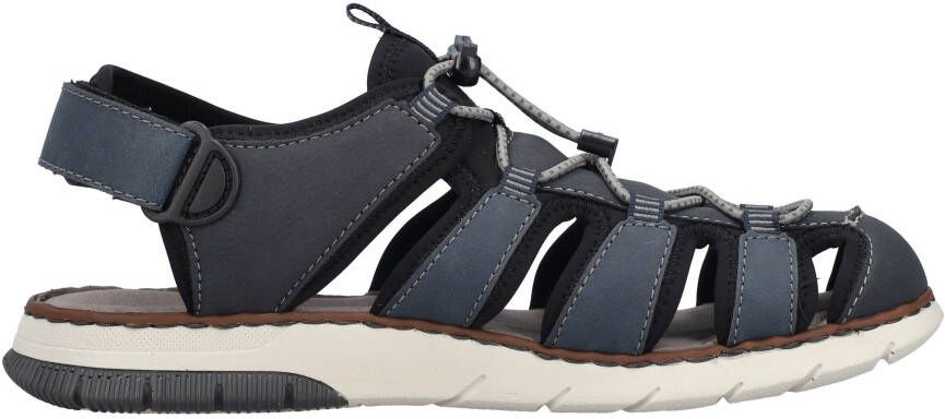Rieker Sandalen zomerschoen klittenbandschoen vrijetijdssandaal gesloten teengebied