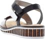 Rieker Sandalen zomerschoen sandaal sleehak in moderne look - Thumbnail 6
