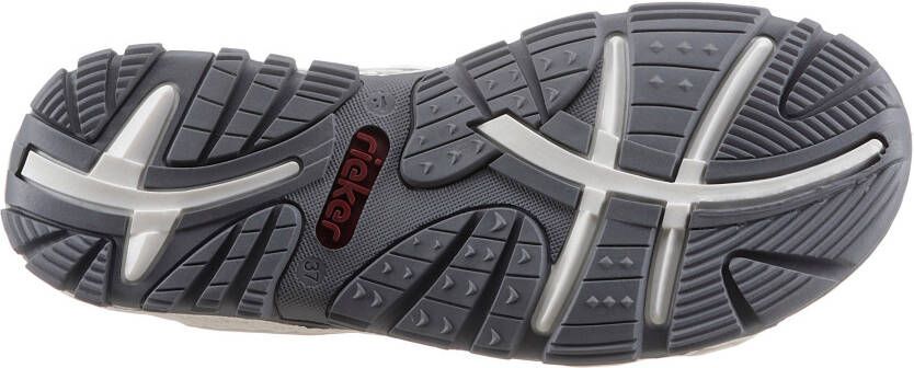 Rieker Sandalen zomerschoen sandaal sleehak in used-look