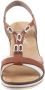Rieker Sandalen zomerschoen sandaal sleehak met accessoires versierd - Thumbnail 6